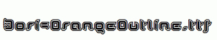 DorisOrangeOutline.ttf