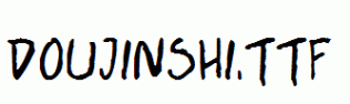 Doujinshi.ttf
