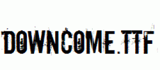 Downcome.ttf