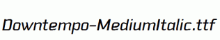 Downtempo-MediumItalic.ttf