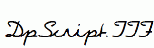 DpScript.ttf