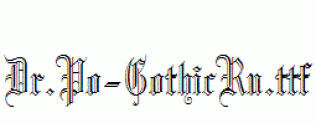 Dr.Po-GothicRu.ttf