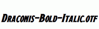 Draconis-Bold-Italic.otf