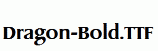 Dragon-Bold.ttf