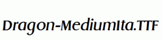 Dragon-MediumIta.ttf