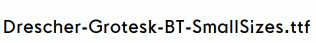 Drescher-Grotesk-BT-SmallSizes.ttf