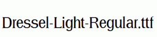 Dressel-Light-Regular.ttf