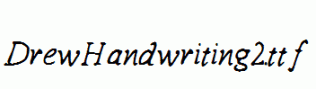 DrewHandwriting2.ttf