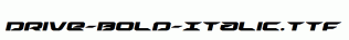 Drive-Bold-Italic.ttf