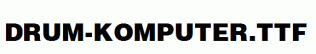 Drum-Komputer.ttf