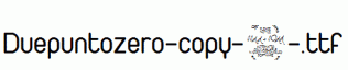 Duepuntozero-copy-2-.ttf