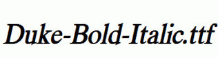 Duke-Bold-Italic.ttf