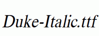 Duke-Italic.ttf