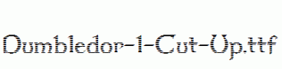 Dumbledor-1-Cut-Up.ttf