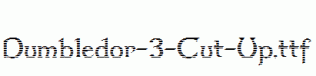 Dumbledor-3-Cut-Up.ttf