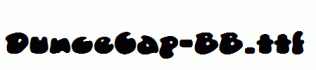 DunceCap-BB.ttf