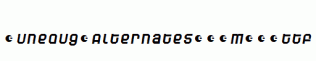 Dunebug-Alternates-45MPH.ttf