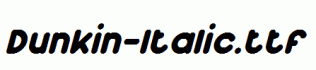 Dunkin-Italic.ttf