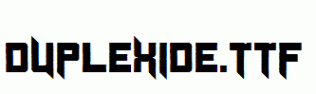 Duplexide.ttf