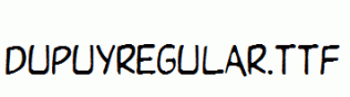 DupuyREGular.ttf