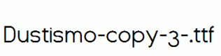 Dustismo-copy-3-.ttf