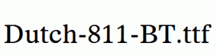 Dutch-811-BT.ttf