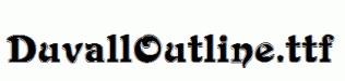 DuvallOutline.ttf