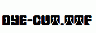 Dye-Cut.ttf