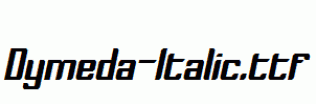 Dymeda-Italic.ttf