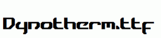 Dynotherm.ttf