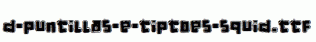 d-puntillas-e-tiptoes-squid.ttf