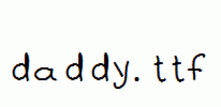 daddy.ttf