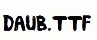 daub.ttf