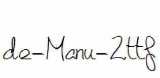de-Manu-2.ttf