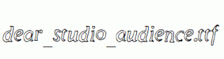 dear_studio_audience.ttf