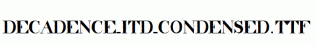 decadence-itd-condensed.ttf