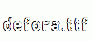 defora.ttf
