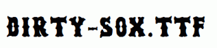 dirty-sox.ttf