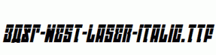 EAST-west-Laser-Italic.ttf