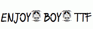 ENJOY-BOY.ttf