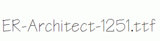 ER-Architect-1251.ttf
