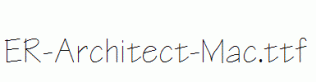 ER-Architect-Mac.ttf
