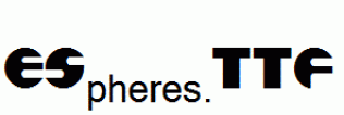 ESpheres.ttf