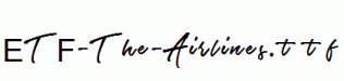 ETF-The-Airlines.ttf