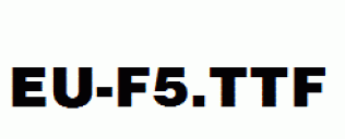 EU-F5.ttf