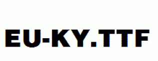 EU-KY.ttf