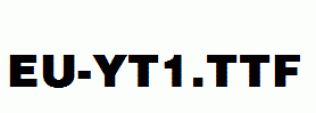 EU-YT1.ttf