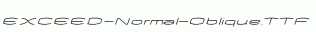 EXCEED-Normal-Oblique.ttf
