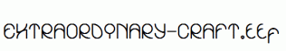EXTRAORDINARY-CRAFT.ttf
