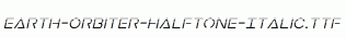 Earth-Orbiter-Halftone-Italic.ttf